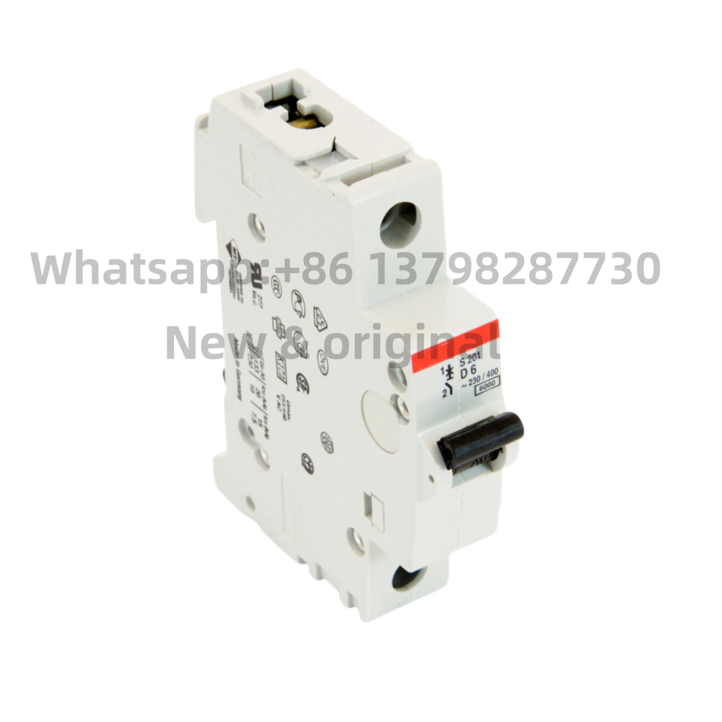 New original Small circuit breaker S201-D6 1P 6A D-type air switch