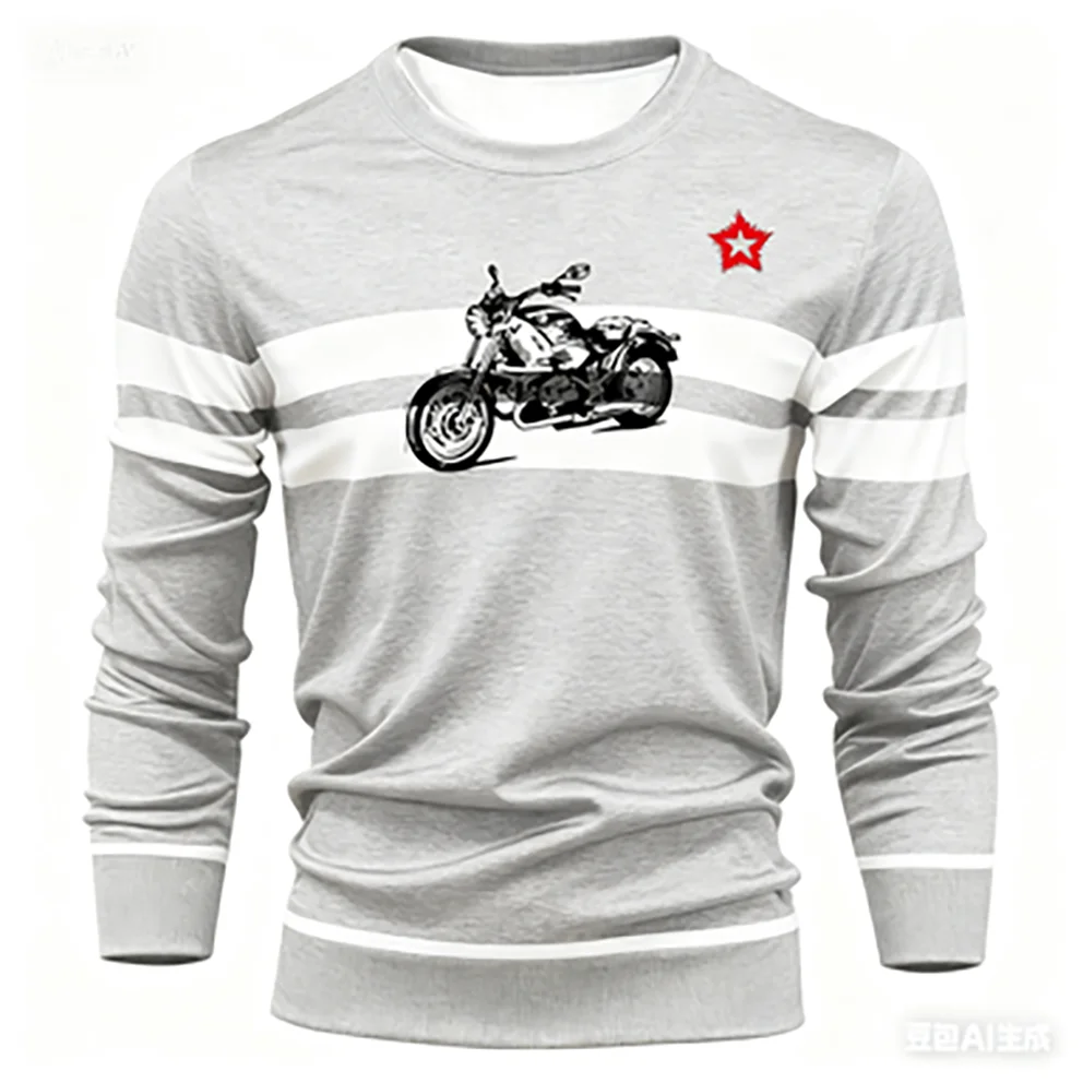 قميص رجالي أنيق بأكمام طويلة برسومات ثلاثية الأبعاد - قميص رياضي كاجوال سريع الجفاف لركوب الدراجات على الطرق الوعرة للرجال بأكمام طويلة MTB #1