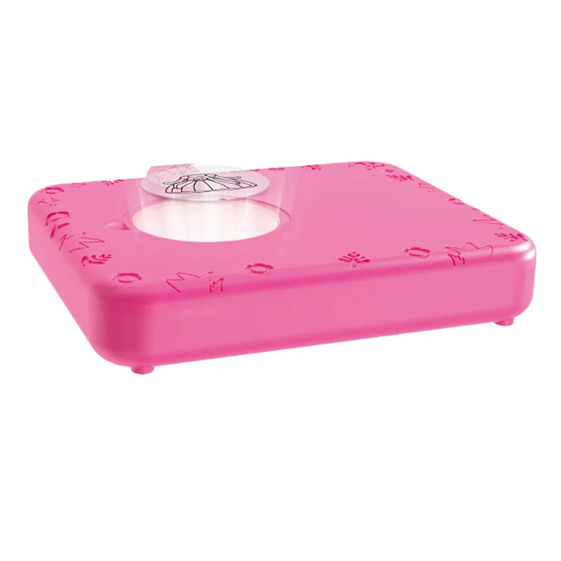 Zabawki dla dzieci Oświetlenie Ręcznie malowana tablica do rysowania Kolorowy pędzel Projekcja Malowanie Tablica do pisania Wzory Tablica do rysowania Zabawki