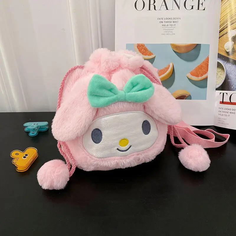 جديد أفخم سينامورول ميلودي كورومي حقيبة نسائية صغيرة حقائب كتف موضة أنثى حقيبة ساع المحافظ هدايا عيد الميلاد #4