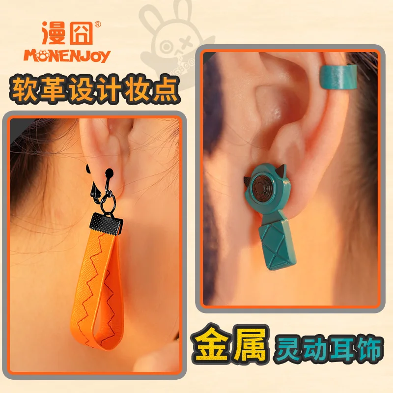 لعبة Zenless Zone Zero Belle أزياء تنكرية شعر مستعار ملابس السباحة قبعة الصيف ملابس السباحة أقراط أغطية الرأس Phaethon Wise حفلة الهالوين