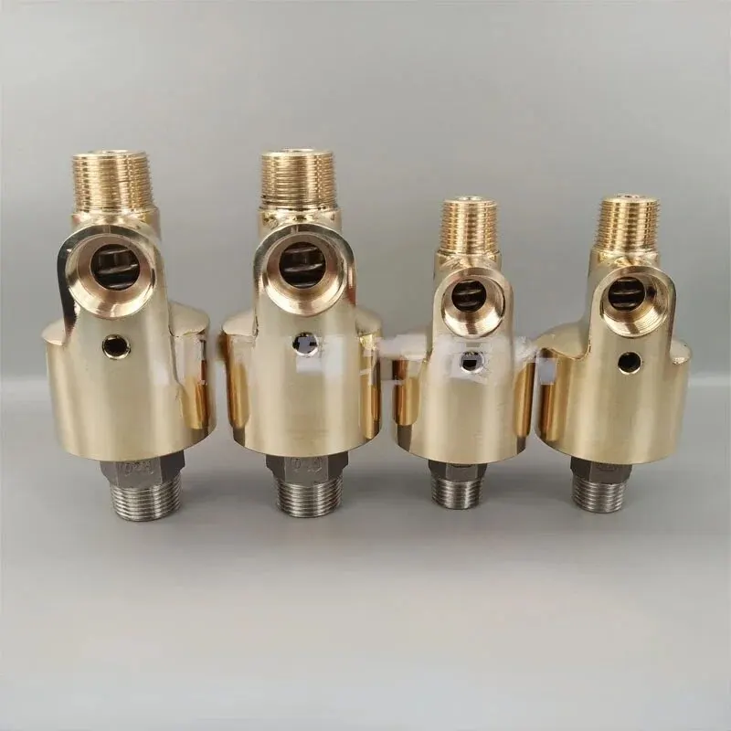 Imagem -03 - Rotativa de Cobre Giratória Conector Universal Conector Giratório Água ar Óleo Giro União Dn152inch hd Hs-g
