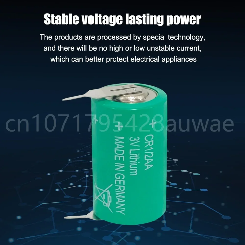 5PCS Original Brand New CR1/2AA 950mAh CR14250 Primary Lithium Battery for PNC CNC Machine Tools Alarm Clock Gas Water Meter