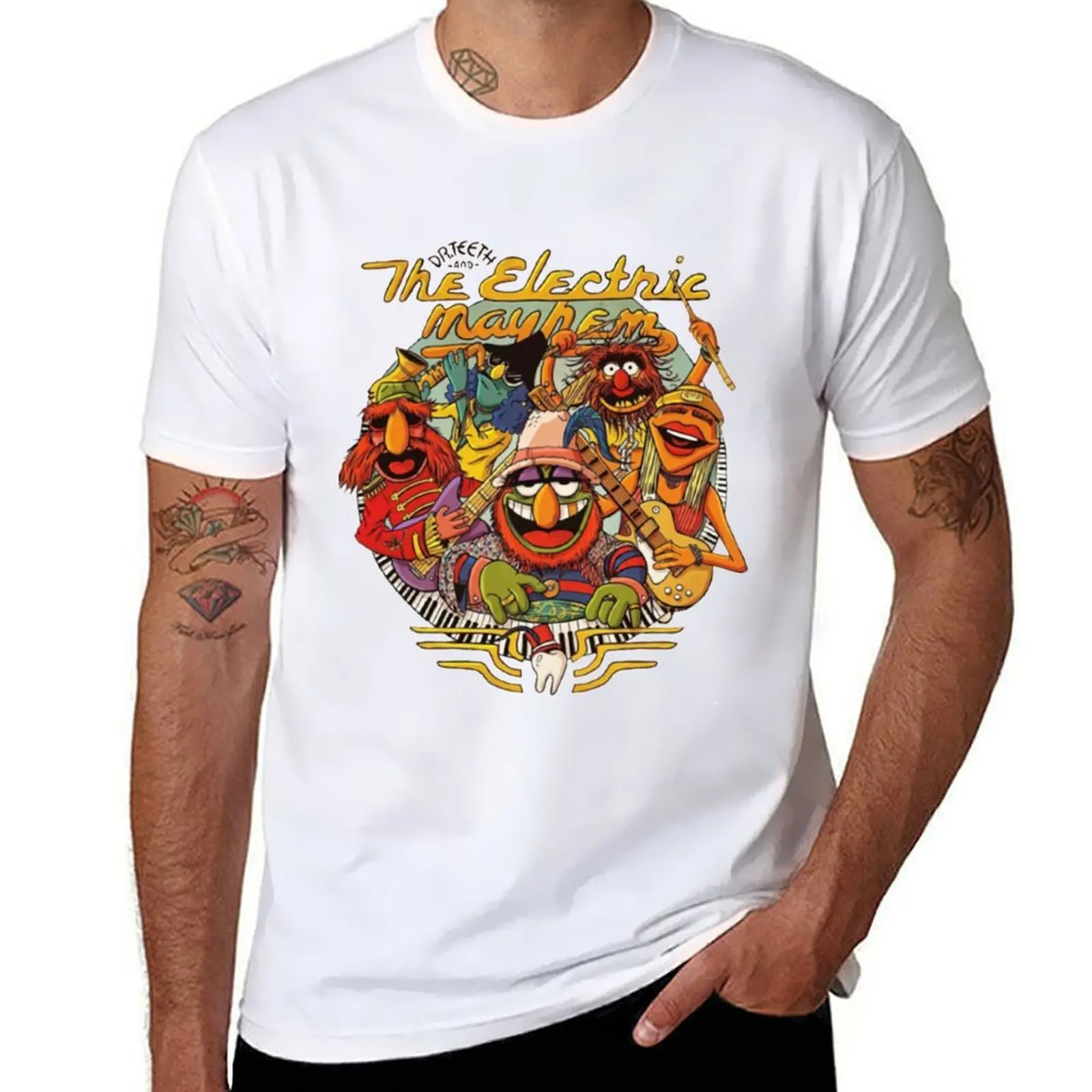 

Dr Teeth And The Electric Mayhem T-Shirt man t shirt summer t shirt man designer T-Shirt
