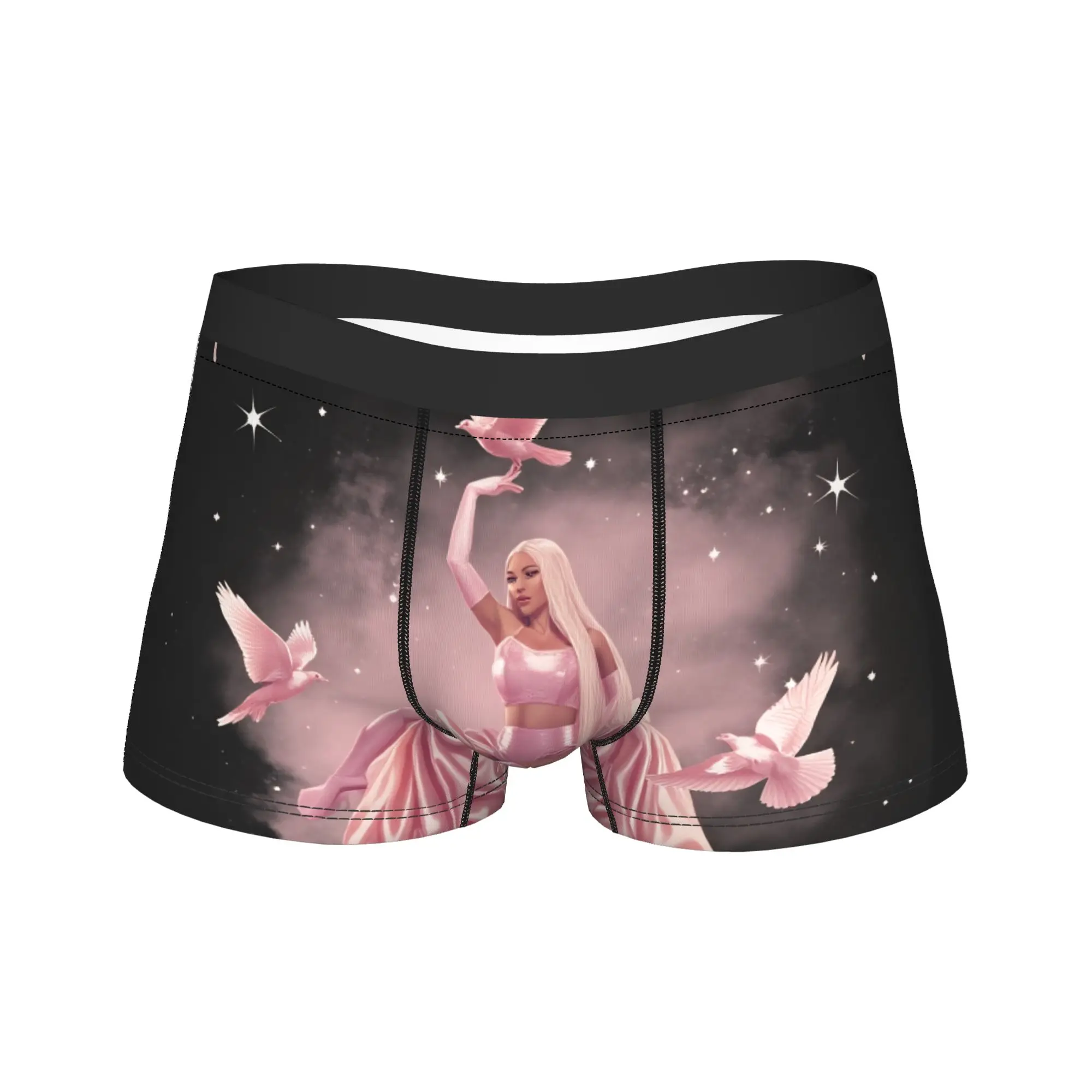 Cardi B Am I The Drama 2026 Trunk Pouch, ropa interior con estampado de calidad, calzoncillos tipo bóxer, calzoncillos sexys y suaves para hombre, talla grande 2XL