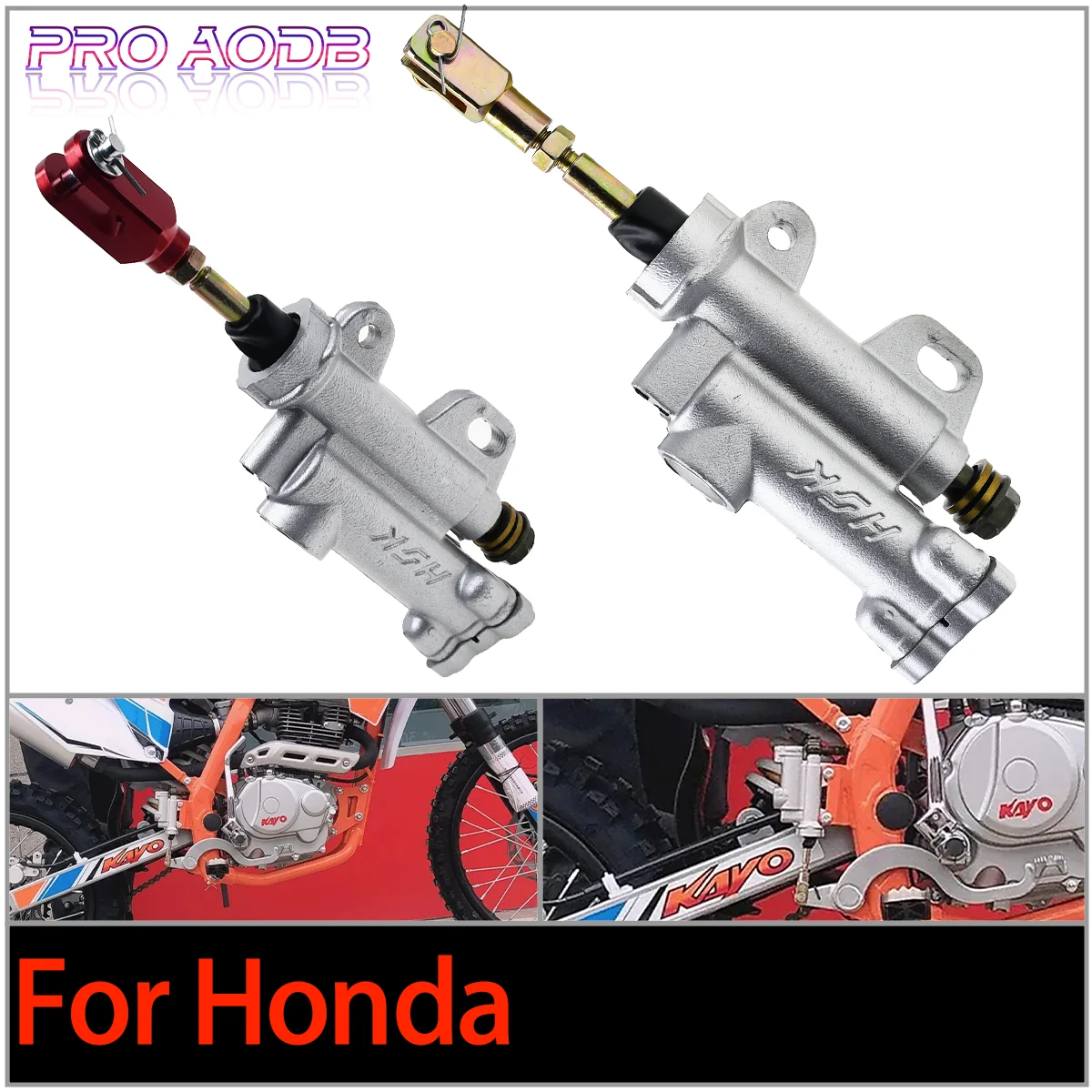 

For Kayo T2 T4 T6 K2 K6 Bosuer BSE M4 M2 K5 Nc250 250cc ATV Dirt Bike Motorcycle Rear Hydraulic Brake Master Cylinder Pump