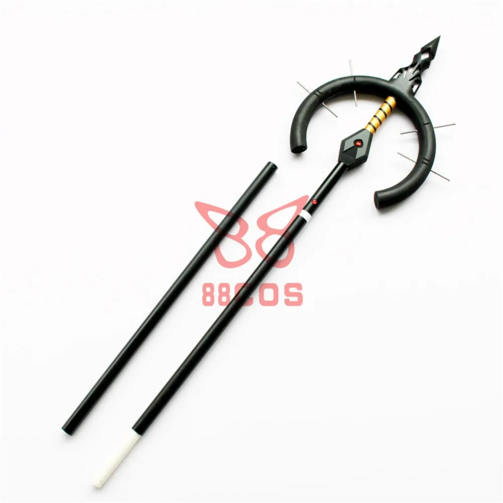 Arknights Perfumer Magic Staff Cane Cosplay Prop Handmade Blade for Adult Halloween Party Role Play Convention