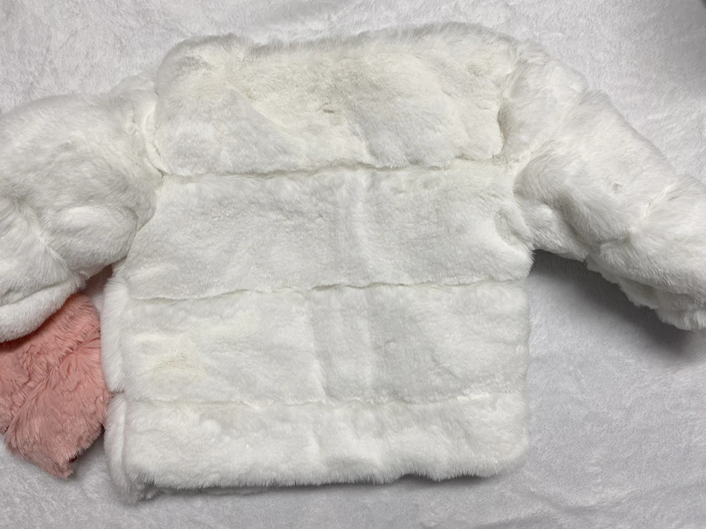 Neue Mädchen Winter Pelzmantel Elegante Teenager Mädchen Faux Pelz Jacken Dicke Mäntel Warme Parkas Kinder Oberbekleidung 1-10Yrs Mädchen Kleidung – Detail 14