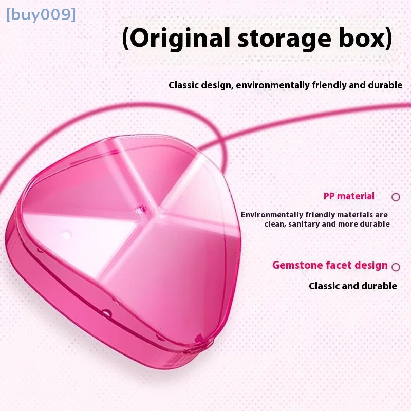 【buy009】4 قطع/مجموعة منتفخة البودرة الوردية مع فرشاة كريم الأساس كارتون جرافيتي مارشميلو وسادة هوائية خافي عيوب البشرة أدوات مكياج