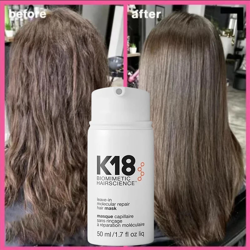 Original K18 Repair Hair Mask Leave-In Molecular Damage Restore Soft Hair Deep Keratin Scalp Treatment Hair Care Product New