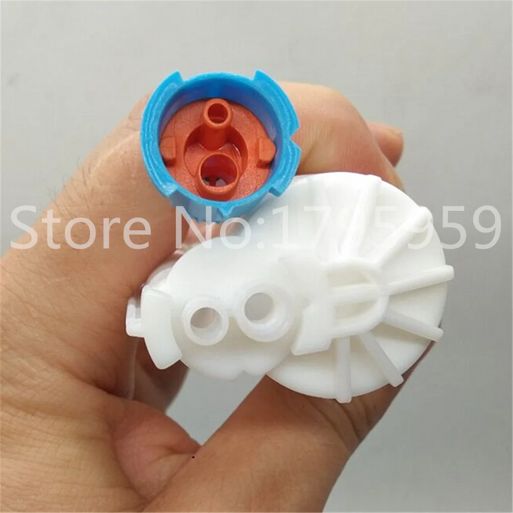 50 pezzo AB Colla 10:1 Ugello di Miscelazione Adesivo Applicatore Miscelatore Statico Pistola di Calafataggio Dispenser A Doppia Cartuccia Rotonda Ugello di Miscelazione