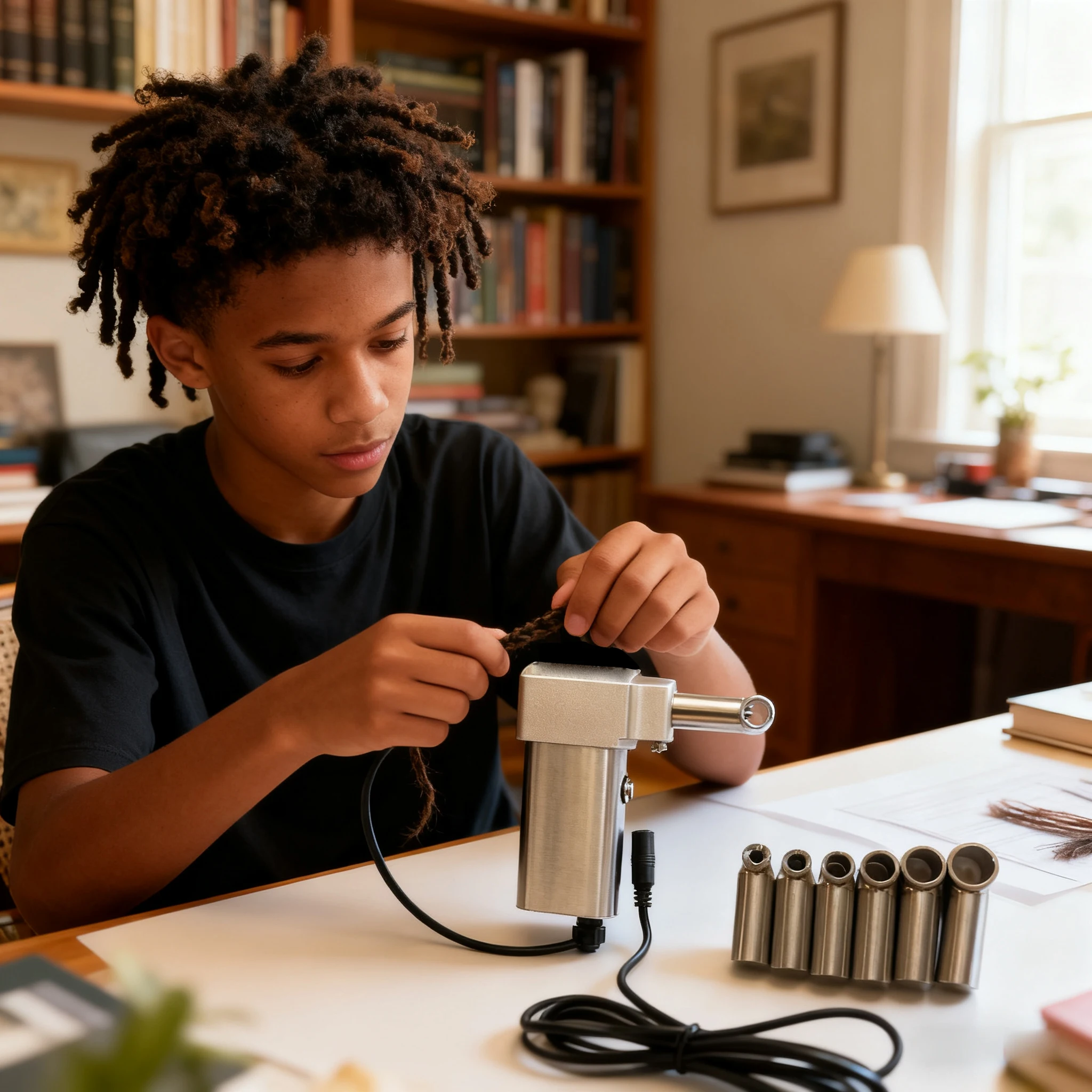 

Профессиональная машина мгновенного локации: достигайте плотно, аккуратные дреды в домашних условиях. Электрический ручной инструмент для вязания крючком косичек и локонов своими руками