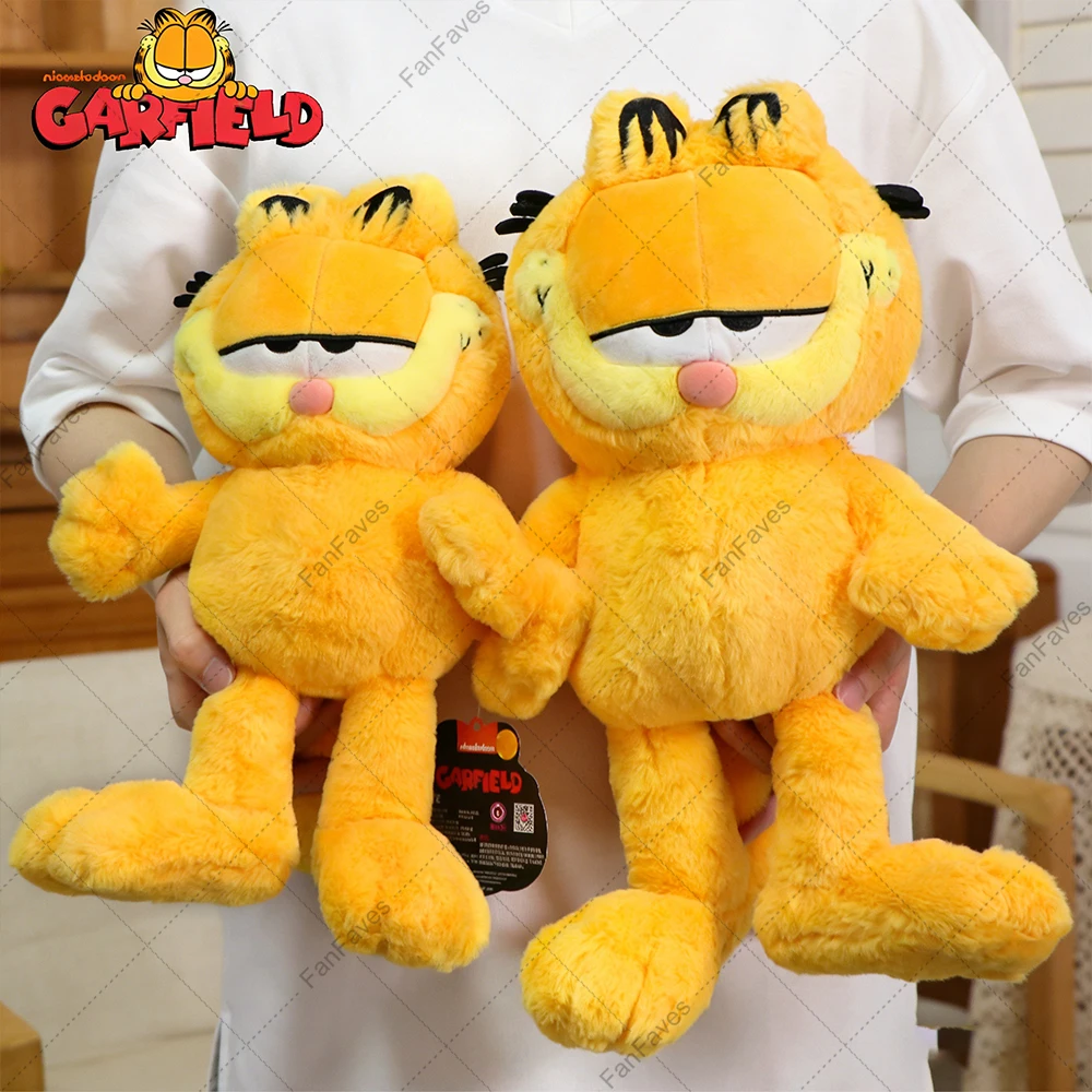 Garfield Original Plush Toy 10-30cm Garfield Cat Teen Adult Version Stuffed Doll Anime Plushie Christmas Birthday Gifts image 4