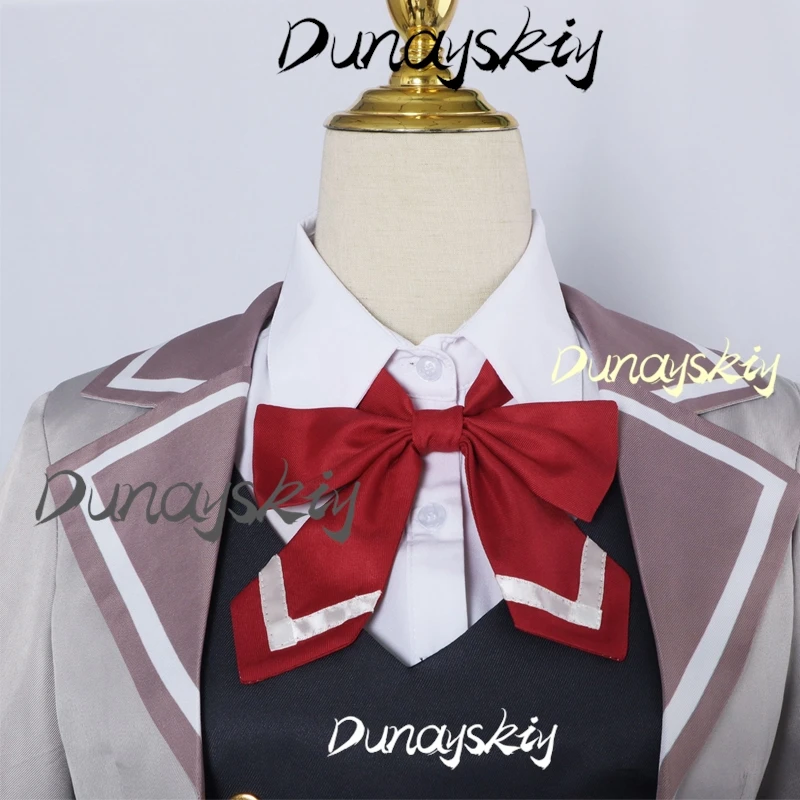 أزياء أنيمي أليسا ميخائيلوفنا كوجو التأثيرية شعر مستعار أحيانًا يخفي مشاعرها في المدرسة الروسية JK موحدة مخصصة