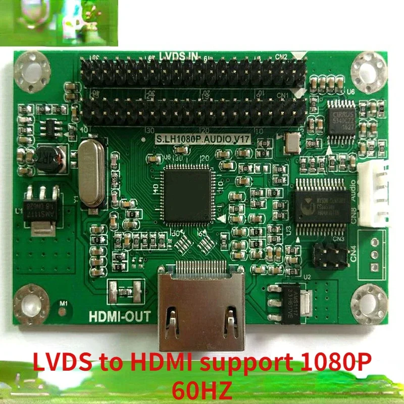 LVDS to HDMI adapter board lvds to hdmi output supports multiple resolutions standard 720P 1080P