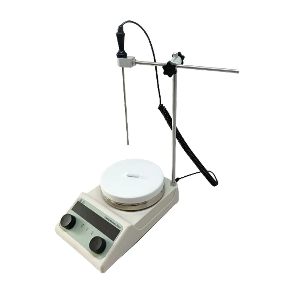 Agitator with heating function Timed 1500 RPM with temperature control Timed agitator Electric heating