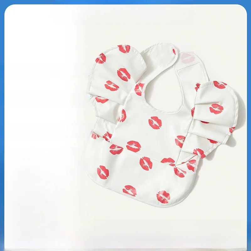

Angel Wing Style Baby Bibs Waterproof Saliva Protection Feeding Apron Children's Apron Color Newborn Baby Supplies