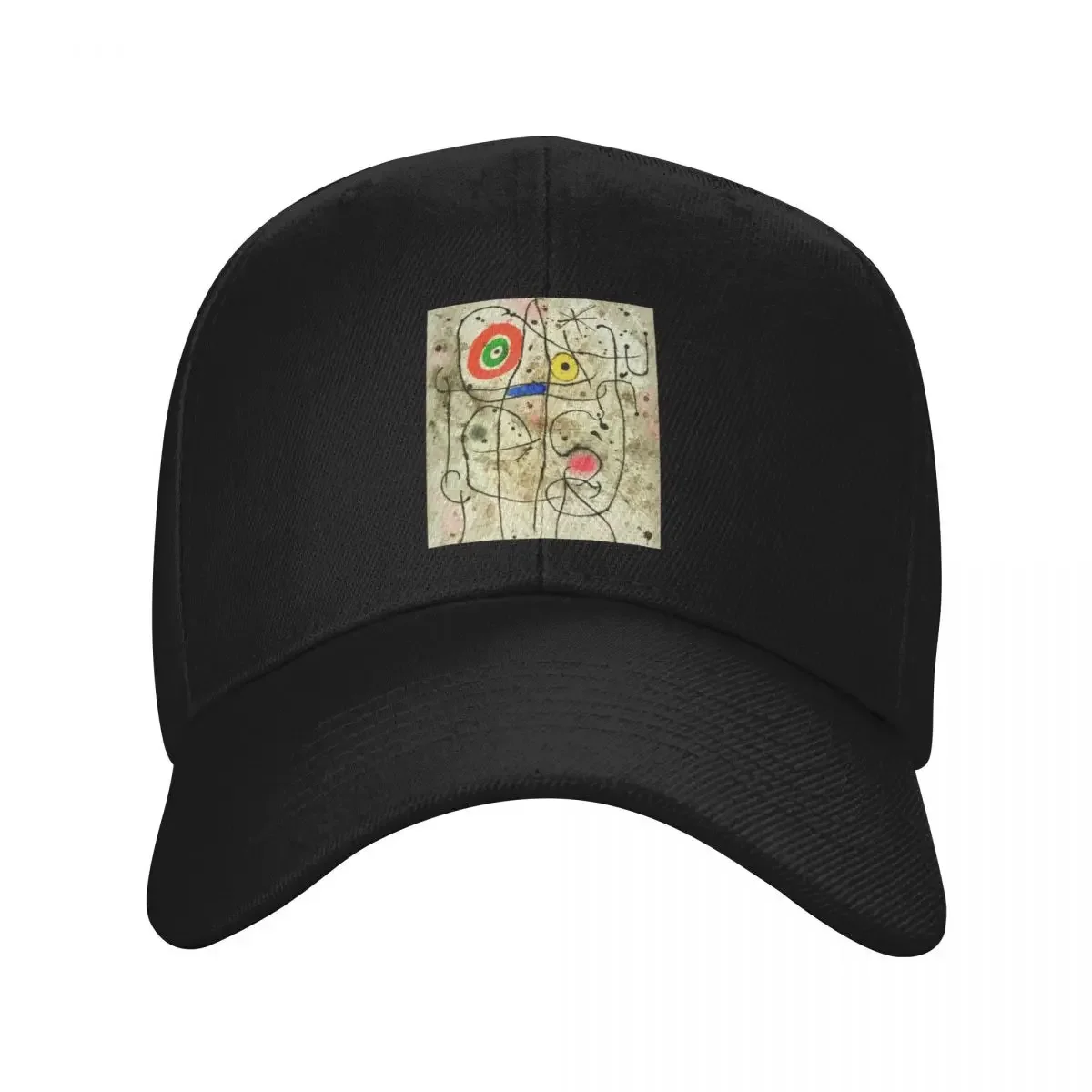 

Chocolate Joan Miro Baseball Cap Luxury Brand Snapback Cap Boy Child Women's