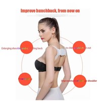 Breathable Adjustable Posture Corrector Invisible Breathable Back Support Back Straightener Shoulder Support