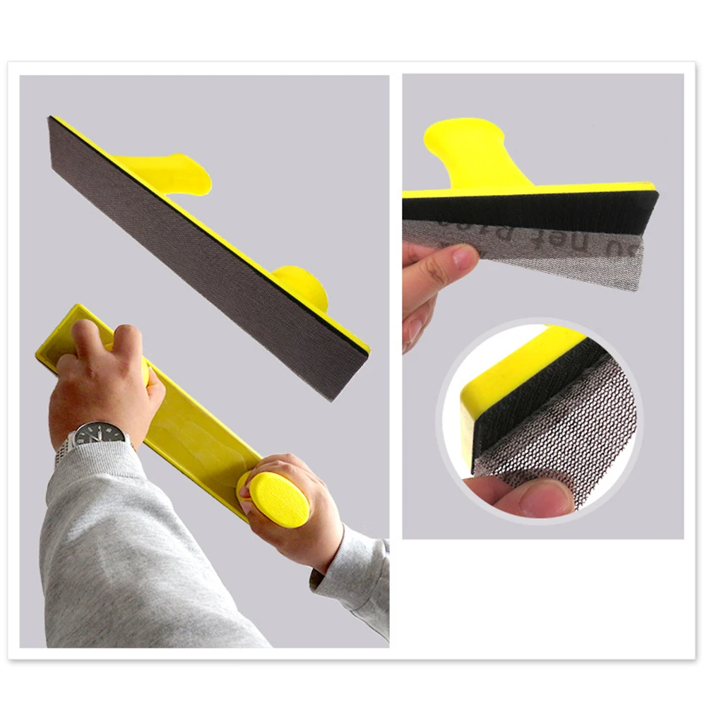 rectangle-sanding-tray-70x390mm-self-sandpaper-hand-push-board-for-controlled-manual-polishing-and-sanding-work
