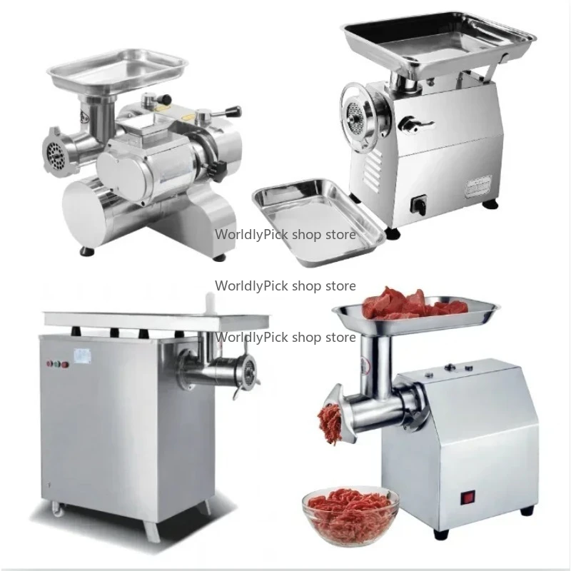 Commercial industrial electric pork mince meat mincer grinders slicers 52 42 22 12 grind keema mill chopper processing machine