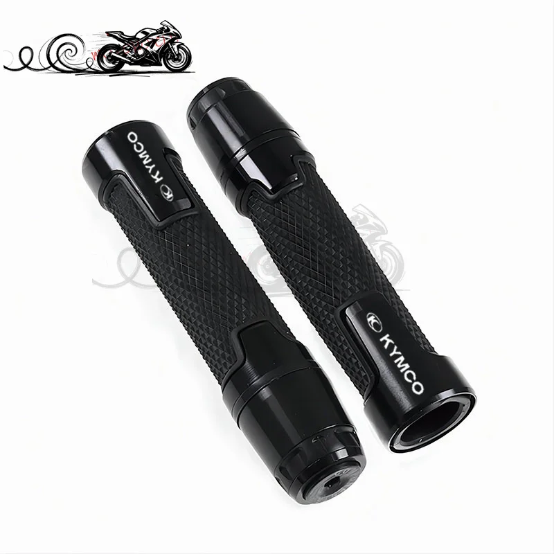 يصلح ل KYMCO XCITING 125 250 300 350 400 500 نماذج 7/8 ''22 مللي متر 2023 2024 2025 + مقبض دراجة نارية ينتهي القبضات بار مقبض اليد #6