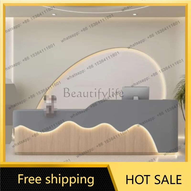 Best Sellers Executive Curved Reception Desks White Design Best Display Reception Desks Shelves Beauty Comptoire Accueil Commerc