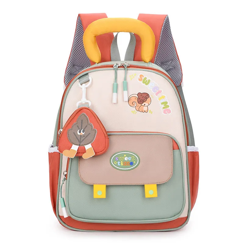 Kids Backpack for Boys and Girls Children School Bag Kindergarten Daypack Cartoon Pendant Lightweight Casual Rucksack Travel