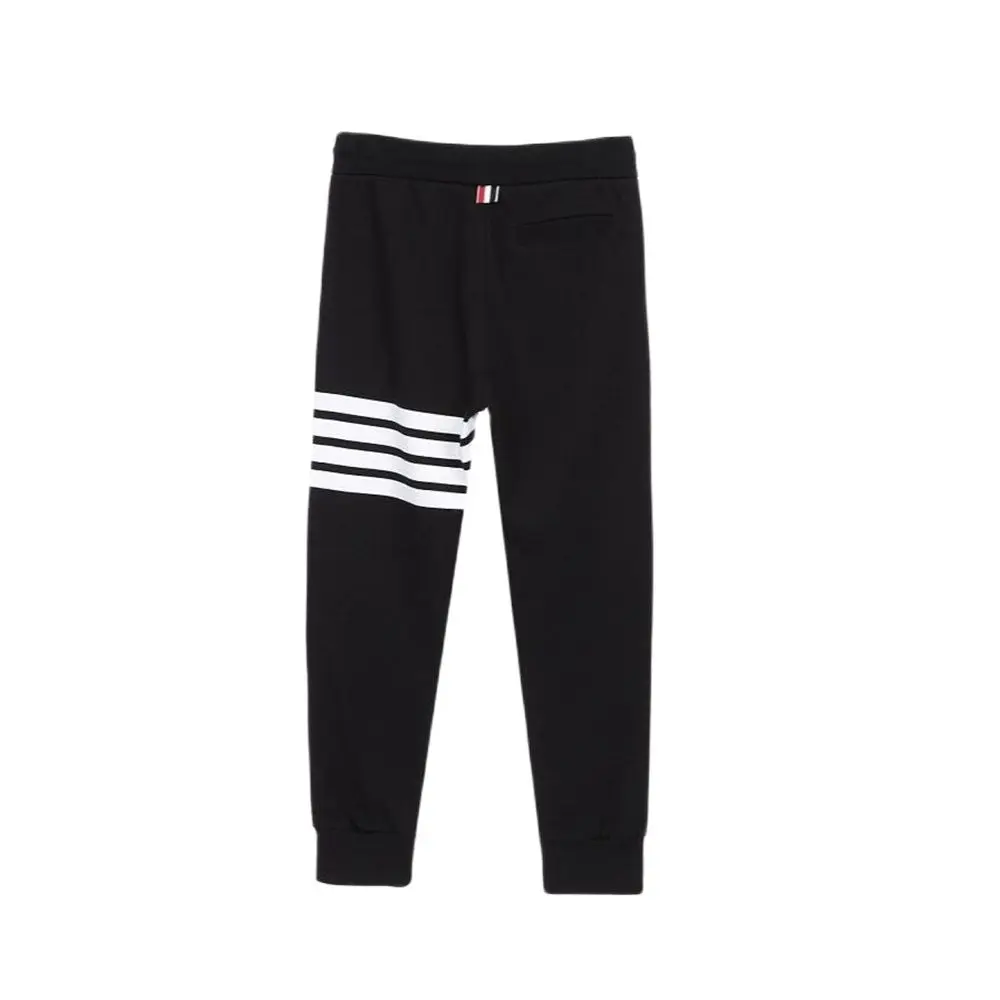 TB BROWIN thom sports casual sweatpants tide spring autumn couple men's brand four-bar striped cotton knitted slim-fit trousers