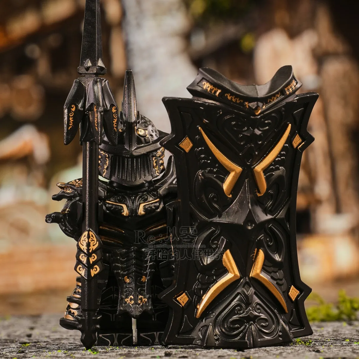 デモンズソウルズ ビルディングブロック フィギュア 中世の騎士 兵士モデル ゲーム周辺機器 おもちゃ フィギュア デスクコレクタブルオーナメント 男の子ギフト