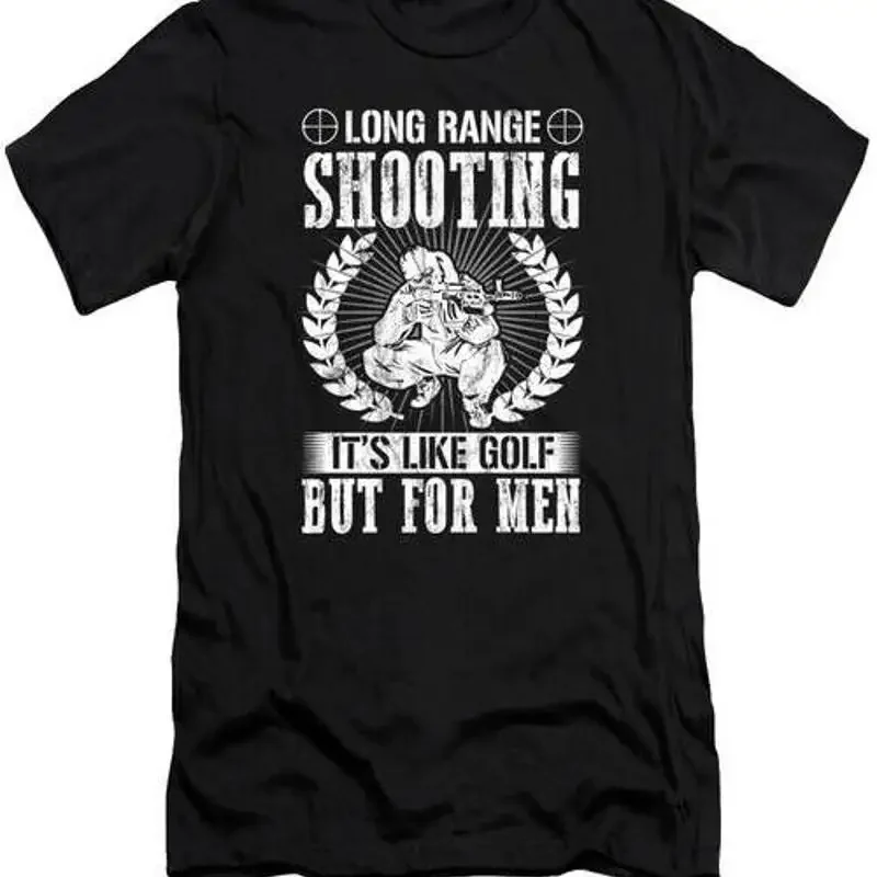 Funny Sniper s Long Range Shooting T Shirt L 2XL Fast Shipping