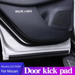 Pad porta auto per Nissan Murano Z52 P42M 2015-2021 PU accessori decorativi interni antigraffio resistenti all'usura