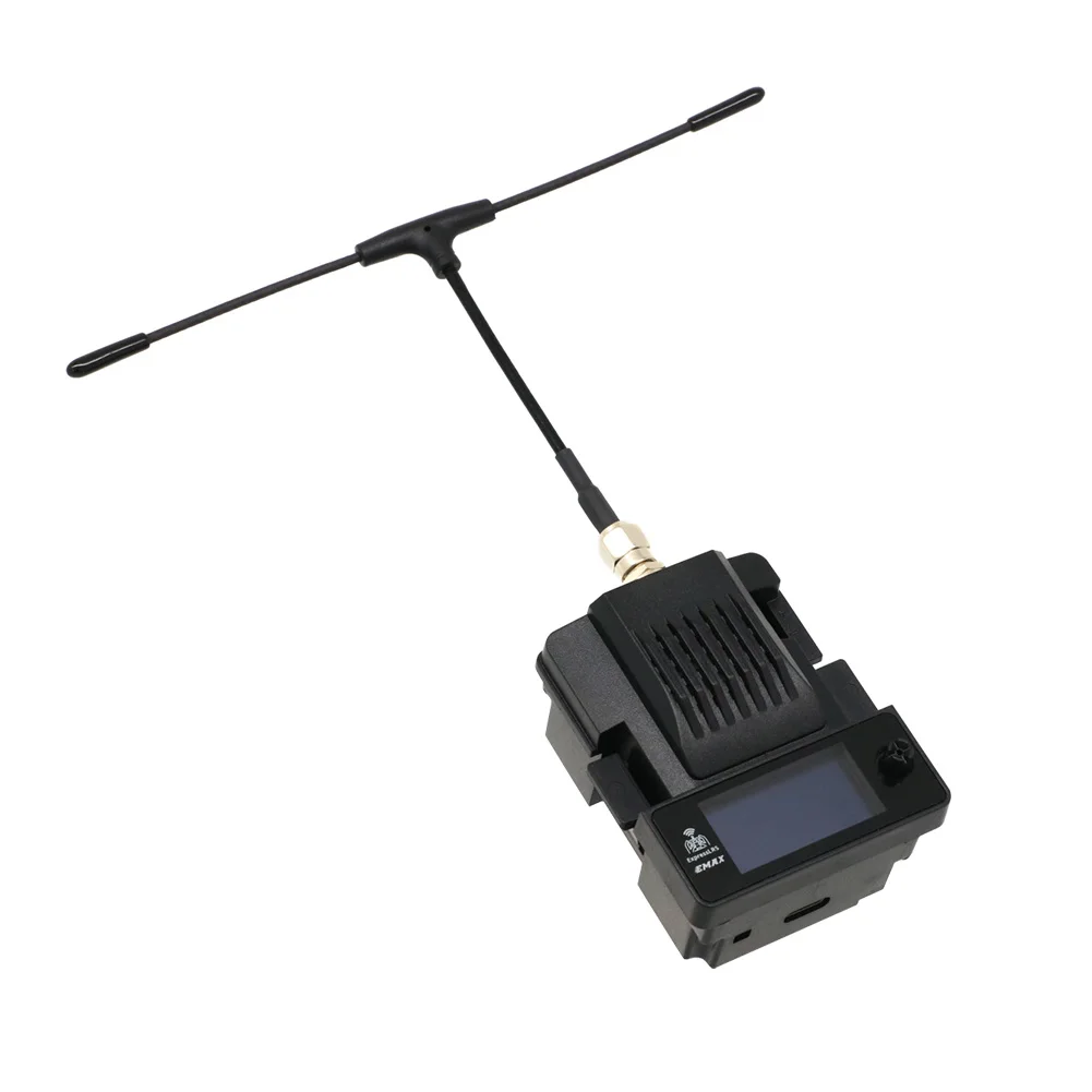 EMAX Aeris Link ExpressLRS ELRS TX Module 2.4G 915MHz With OLED Screen and Cooling Fan for RC FPV Drone
