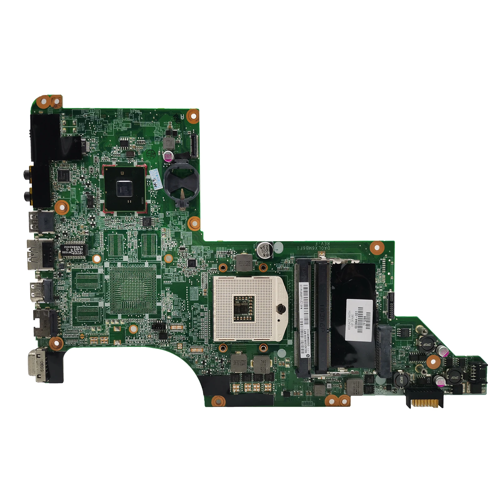 AKEMY For HP Pavillion DV6-3000 DV6T-3000 Laptop Motherboard 592816-001 Mainboard DA0LX6MB6G1 DA0LX6MB6F1