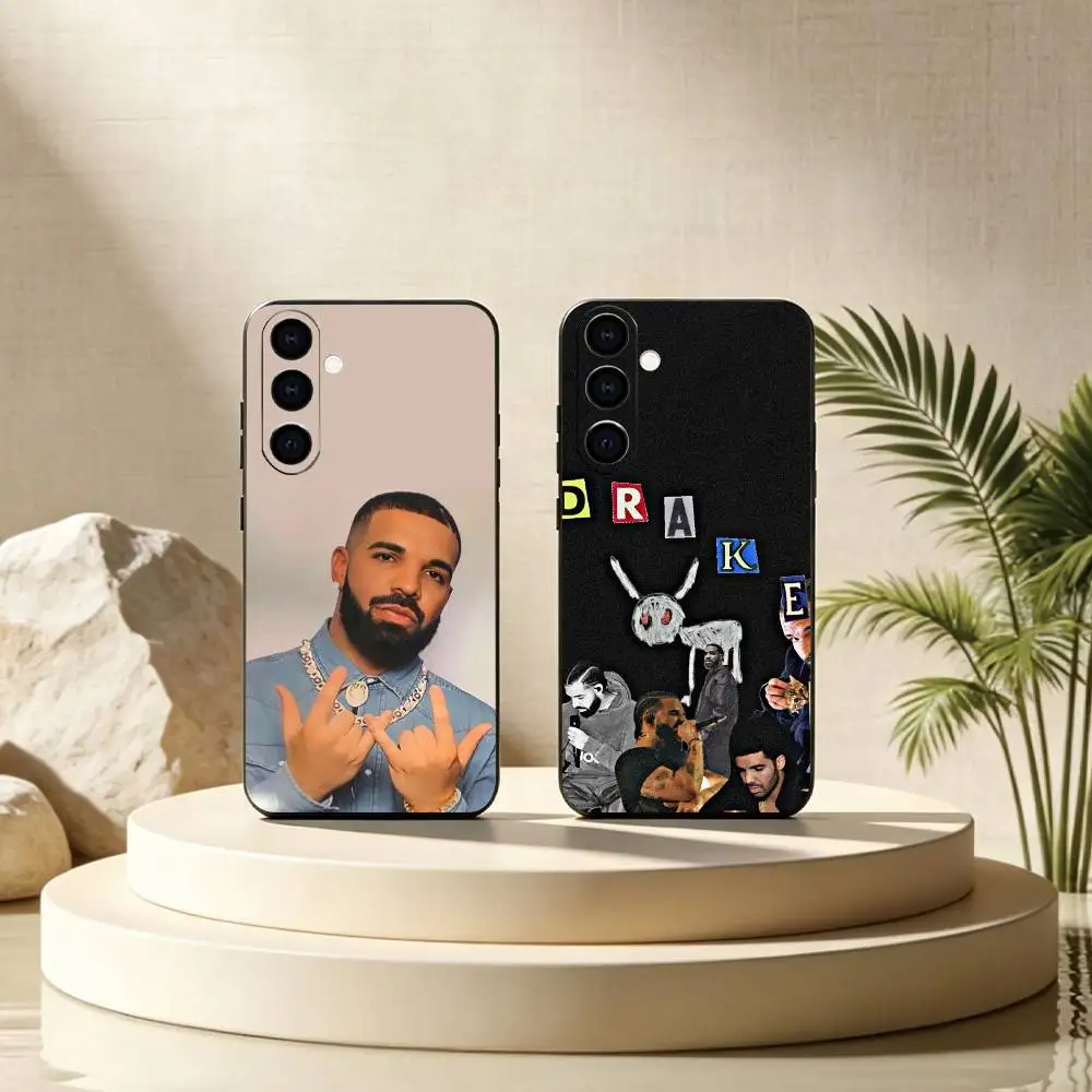 R-Rapper D-Drake Phone Case For Samsung Galaxy A73,A72,A71,A70,A53,A52,A51,Soft Silicone Black Cover Gift