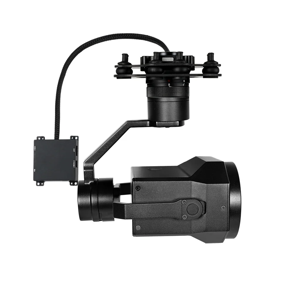 ZIR1352T Professional Dr-one Dual IR Thermal Sensor U-AV Dr-one Gimbal Camera With 4x Optical Zoom 13mm 52nm Lens