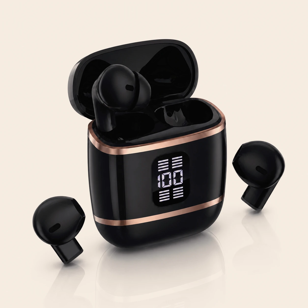 Office Tech Typing - 2-in-1 TWS Bluetooth Headphones J40 Bluetooth