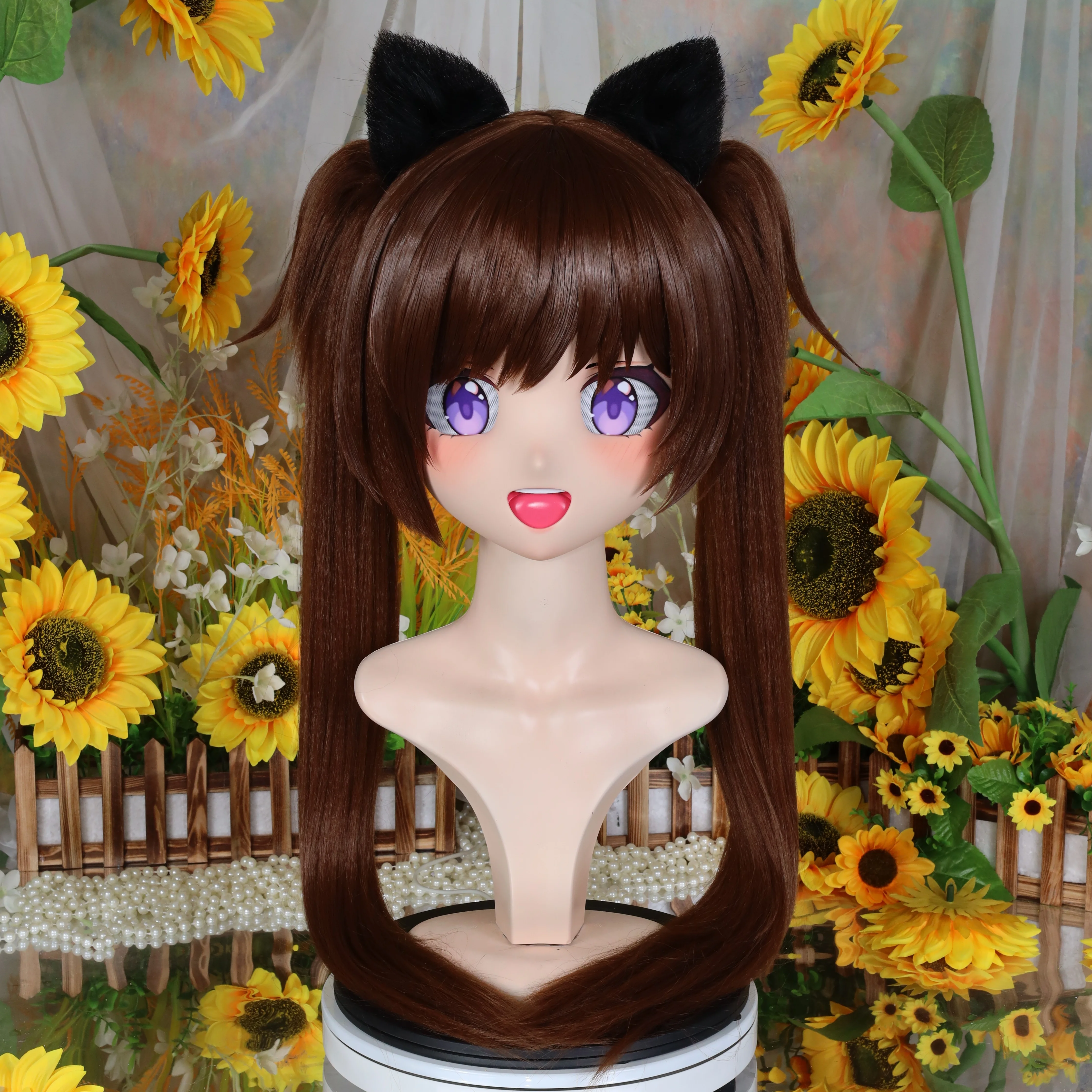 

Kigurumi Shizuko NFD full head with lock cosplay head shell props costume anime game
