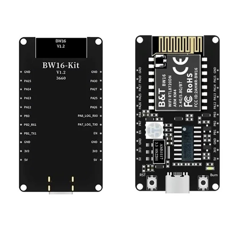 Płytka rozwojowa BW16-Kit RTL8720DN Dwuzakresowy moduł Wi-Fi Bluetooth BLE o niskim poborze mocy Interfejs typu C