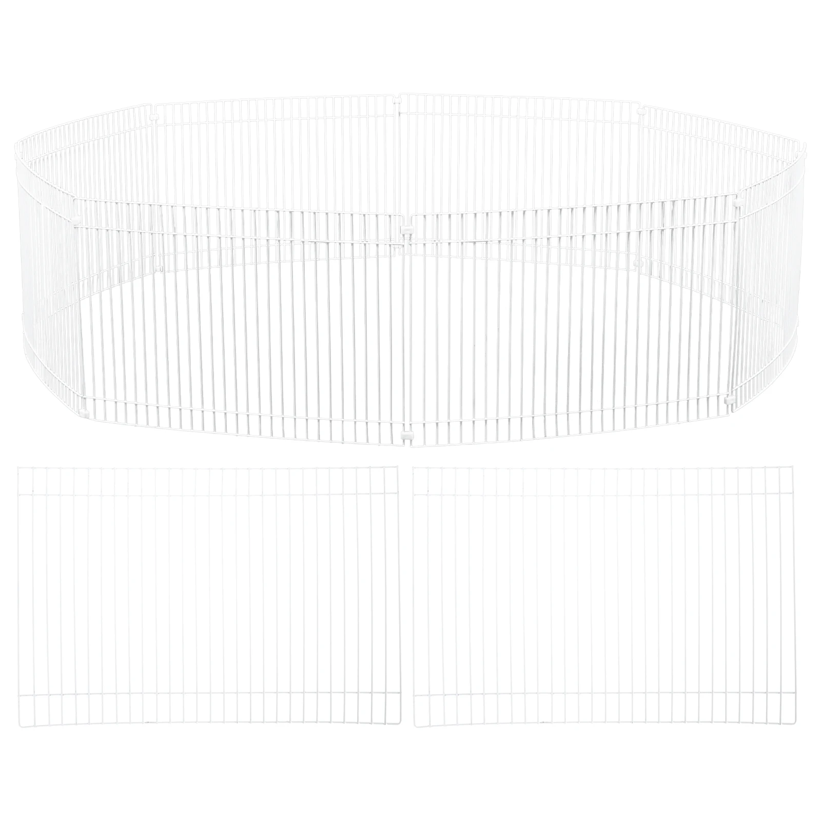 1 set kleine box metalen huisdier duurzame beveiligingsbehuizing voor hamsters cavia's chinchilla indoor opvouwbare ijzeren kooihek
