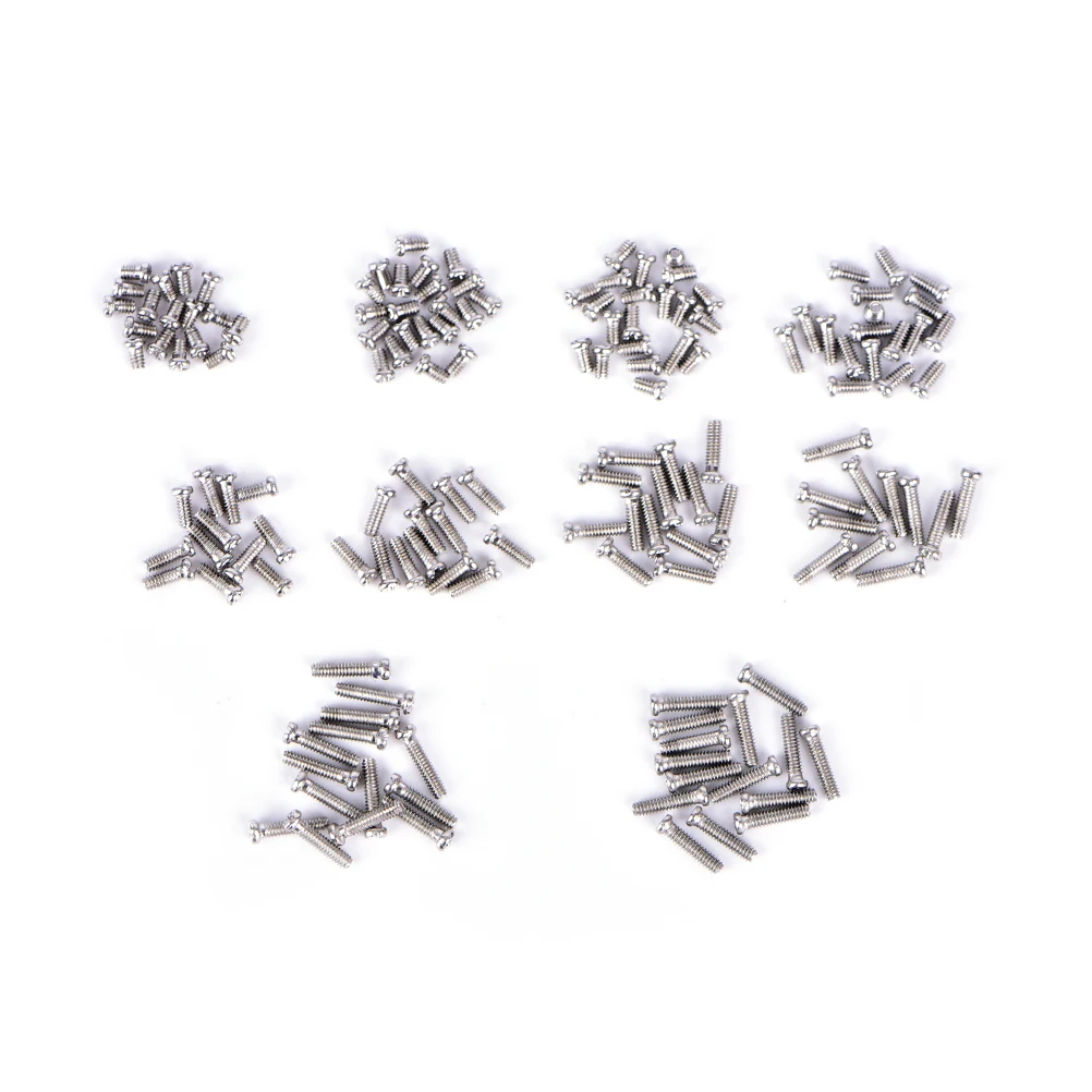 1000pcs/set Assorted Screws For Watch Eye Glasses Watchmaker Repair Part Tool