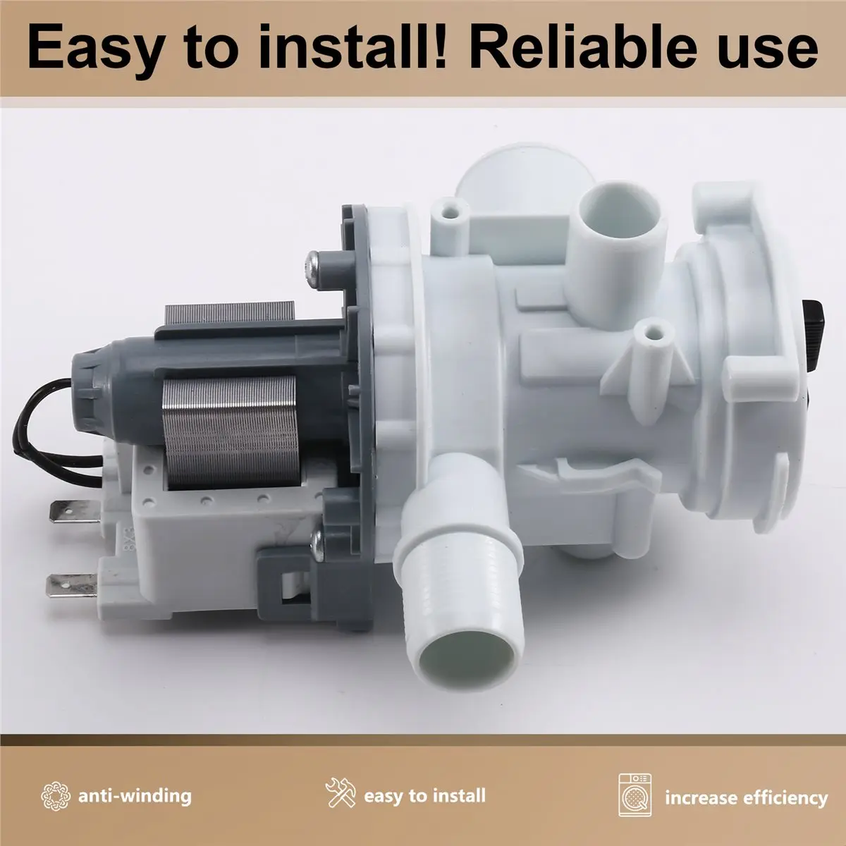 

(A61K) Easy Install Drain Pump PX-2-35 for Barrel Washers WF-R1065S, R1053, C863, C963, and R853