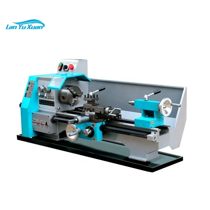 BL200G high precision metal small bench manual lathe