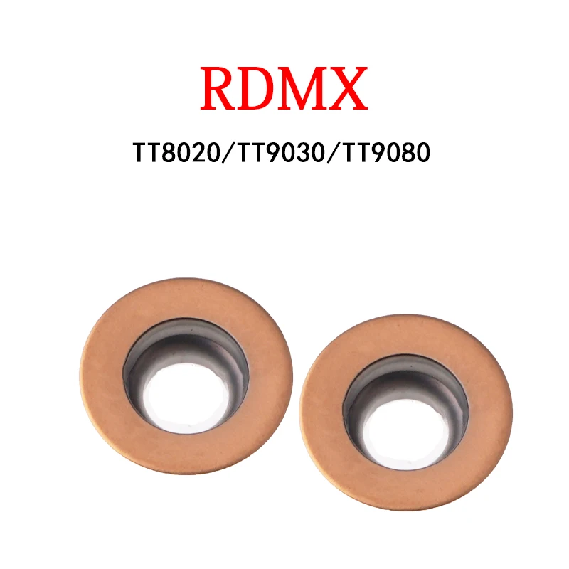 

RDMX0501 RDMX0702 -M TT9030 TT8020 TT9080 RDMX Original Carbide Inserts Durable 10PCS CNC Milling Machine Lathe Cutting Tool