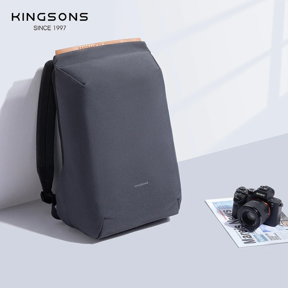 Kingsons Anti-Theft Laptop Backpack Travelling Laptop Backpack Commuter Backpacks Usb Charging School Laptop Bags For Teenages