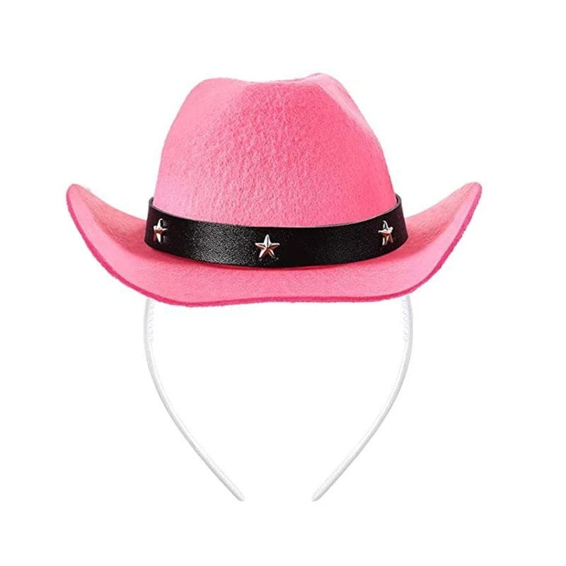 Party Hairband Cosplay Mini Cowboy Hat Headband Halloween  display picture 3