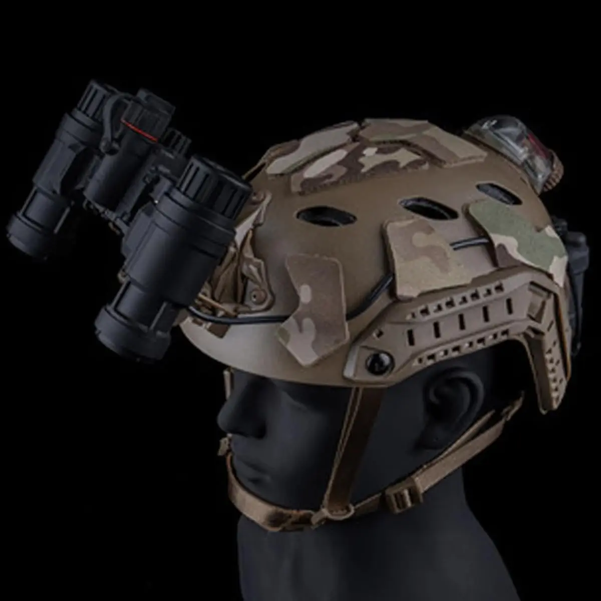 Airsoft SF Helmet with Night Vision Goggles Model L4G24 NVG Mount Tactical Paintball Hunting Helmet Sets for CS Outdoor BBS Game