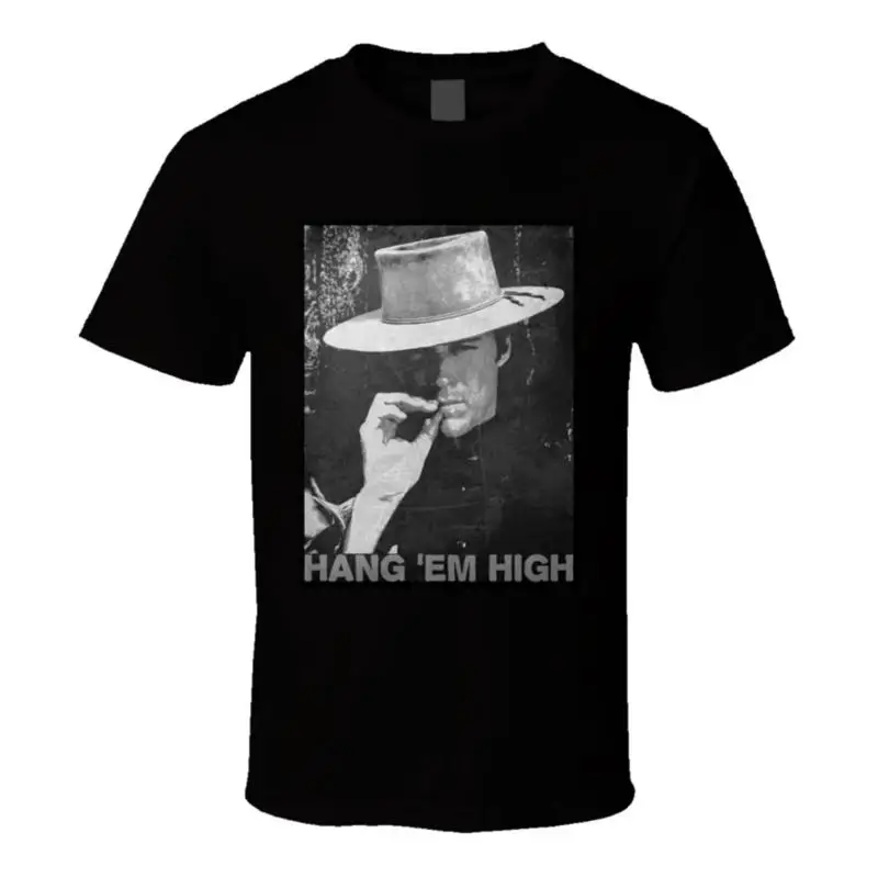 تي شيرت Hang em High Clint Eastwood Spaghetti Western Cowboy Movie