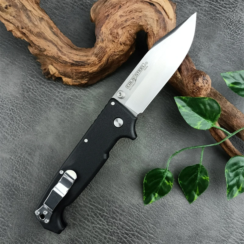 cold new SR1 folding knife, nylon fiber handle 8Cr14Mov steel Outdoor Tactical Hunting Self-defense Rescue pocket EDC tool