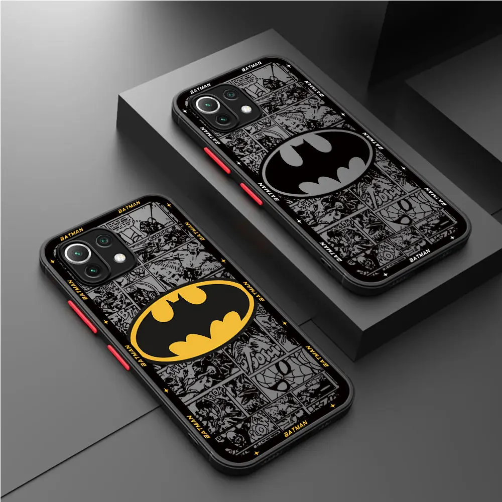 B-Batman Hero Logo Phone Case for Xiaomi Mi 9T Pro 10T Pro 11 Lite 5G 11T Pro 11T 12 12X 12T Pro 13 Pro 13 Lite 14 Pro